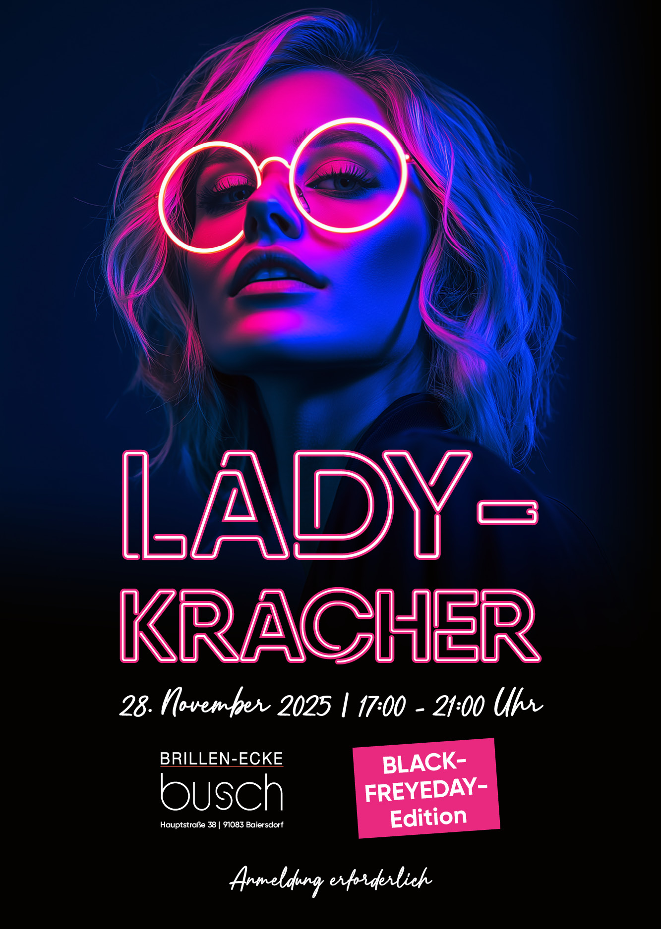 Ladykracher 2025 bei Brillen-Ecke Biusch 